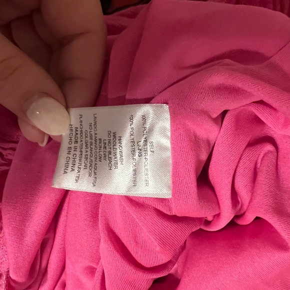 Judith March Hot Pink Maxi Dress L - Picture 2 of 5